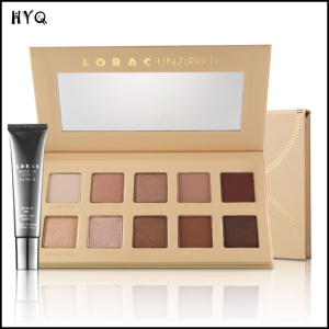 Lorac Unzipped 10 Color Eyeshadow Case Proffessional Eye Shadow Palette
