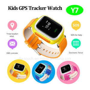 Kids Tracker Watch with GPS and Lbs Dual Position (Y7)