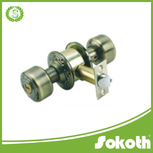 Wholesale High Quality Steel Cylindrical Knob Door Lock, Round Cylinder Lock